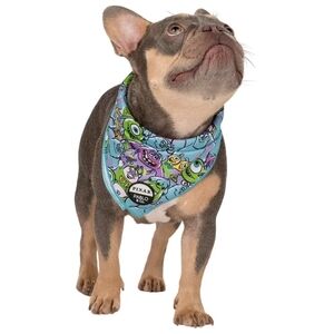 Blue Monsters Dog Bandana